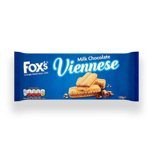 Fox's Favourites - Viennese Milk Chocolate 120g - Abrries Spices