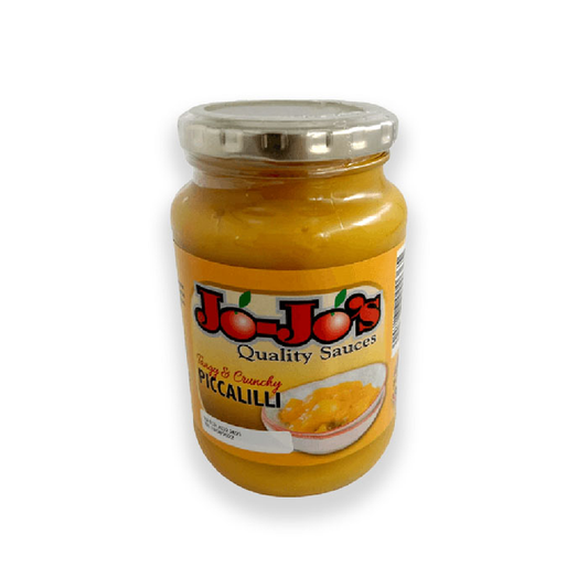 Jo-Jo's - Tangy and Crunchy Piccalilli Sauce - Abrries Spices