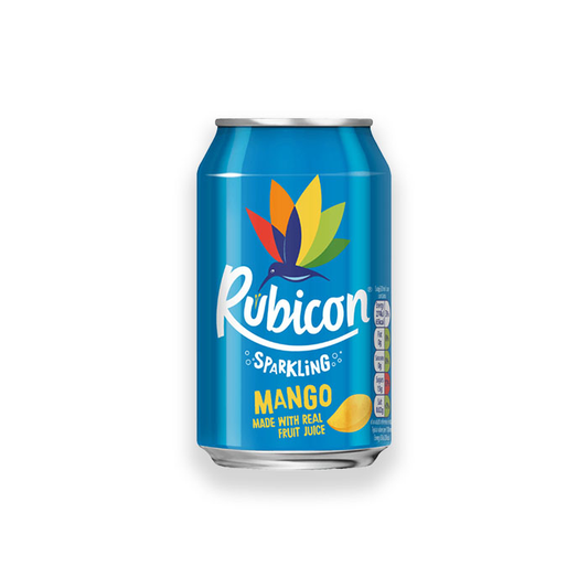 Rubicon Sparkling - Mango 330ml - Abrries Spices